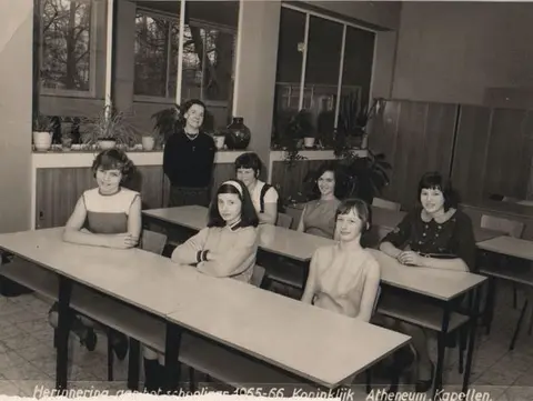 Klasfoto - KA 1965-1966 Mevr. Du Bosch (1966)