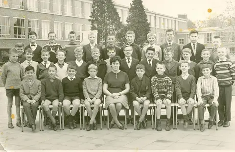 Klasfoto - Kon. Atheneum 1962-1963 (1963)