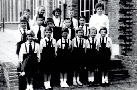 Klasfoto - Maria Immaculata 1958 - 2de leerjaar (1958)