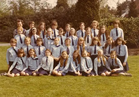 Klasfoto - Maria Immaculata 6de leerjaar 1971-1972 (1972)