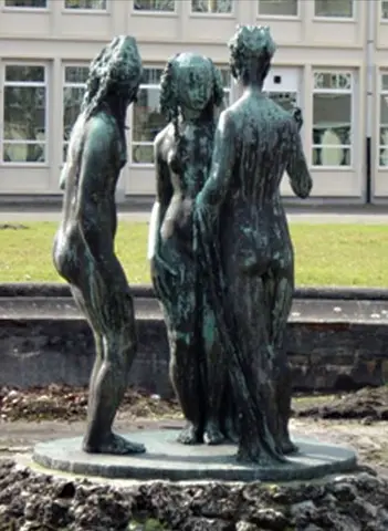 Kon. Atheneum - de 3 gratieën - Ernest Wijnants