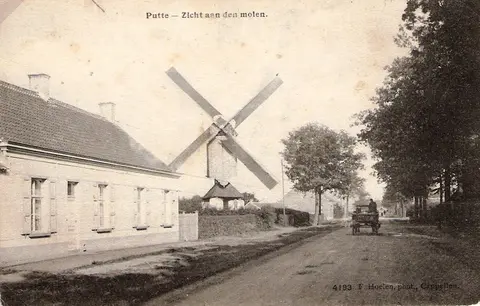 Ertbrandstraat - molen in de Ertbrandstraat
