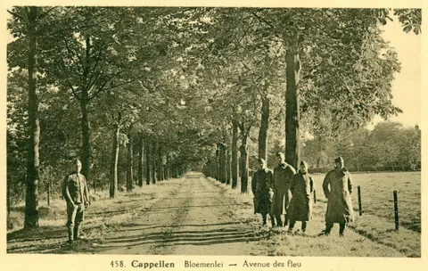 Bloemenlei - mobilisatie 1939 in de Bloemenlei (1939)