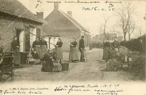 Galgeveld - Mattenvlechten - beschreven