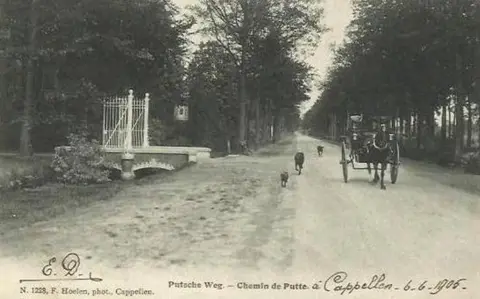 Kapelsestraat 1905 in de Kapelsestraat (1905)