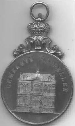 Medaille Inhuldiging Gemeentehuis 1907 (1907)
