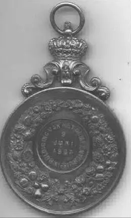Medaille Inhuldiging Gemeentehuis 1907_2