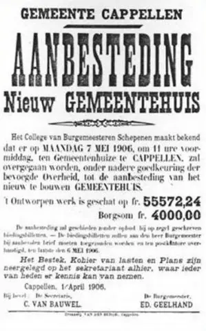 Oud Gemeentehuis - Aanbesteding