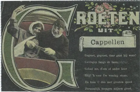 Postkaart - Groeten Kapellen 2