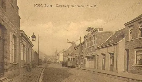 Putte - Ertbrandstraat - Cinema Cecil in de Ertbrandstraat