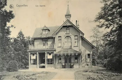 Rubensheide 136 - Villa Dennenhof - Villa Jeanne - Villa Les Sapins 1914 in de Rubensheide 136 (1914)