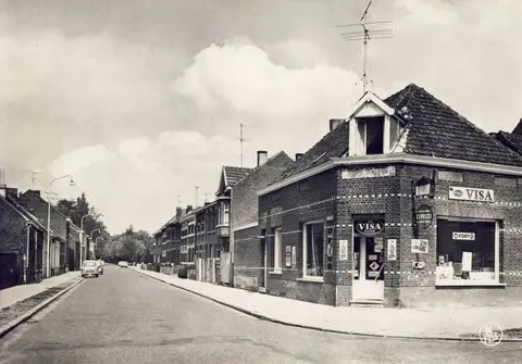 Rubensheide-hoek Oude Bergsebaan 1960 in de Rubensheide (1960)