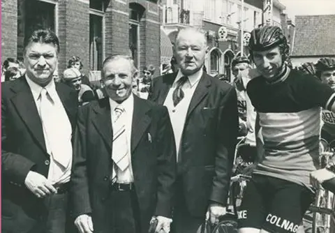 Frans Van Lent-Rene De Ren-Louis De Rooy - wielerwedstrijd