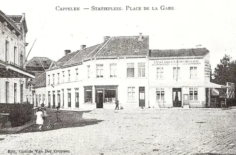 Statieplein 1910 in de Stationsplein (1910)