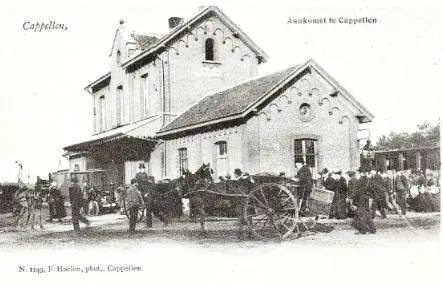 Station Kapellen - Aankomst Trein