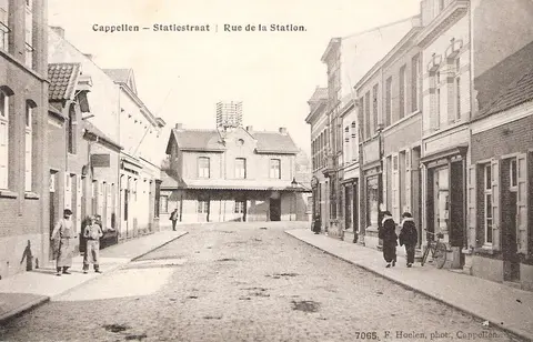 Stationsstraat in de Stationsstraat