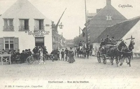 Stationsstraat in de Stationsstraat