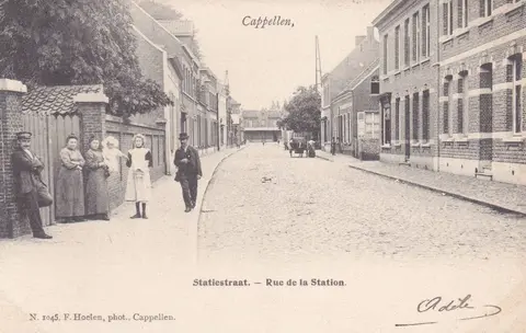 Stationsstraat in de Stationsstraat