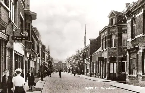 Stationsstraat in de Stationsstraat