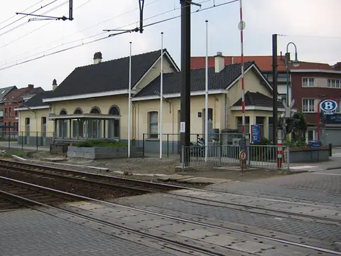 Stationsstraat - Station Kapellen in de Stationsstraat