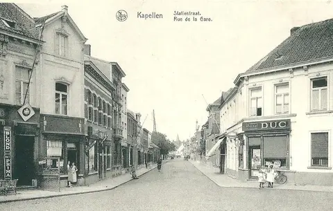 Stationsstraat in de Stationsstraat