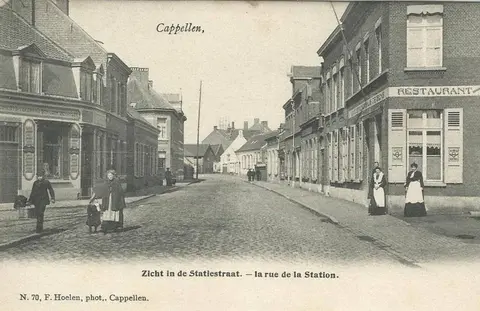 Stationsstraat in de Stationsstraat
