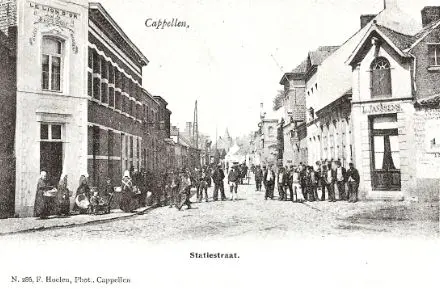 Stationsstraat in de Stationsstraat