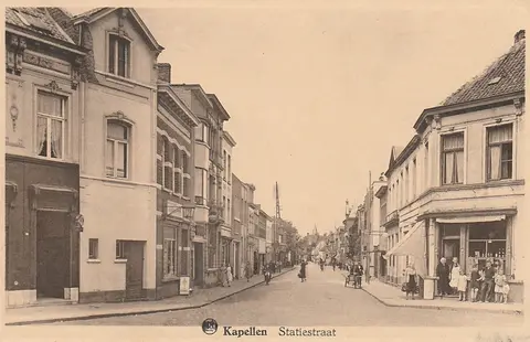 Stationsstraat in de Stationsstraat